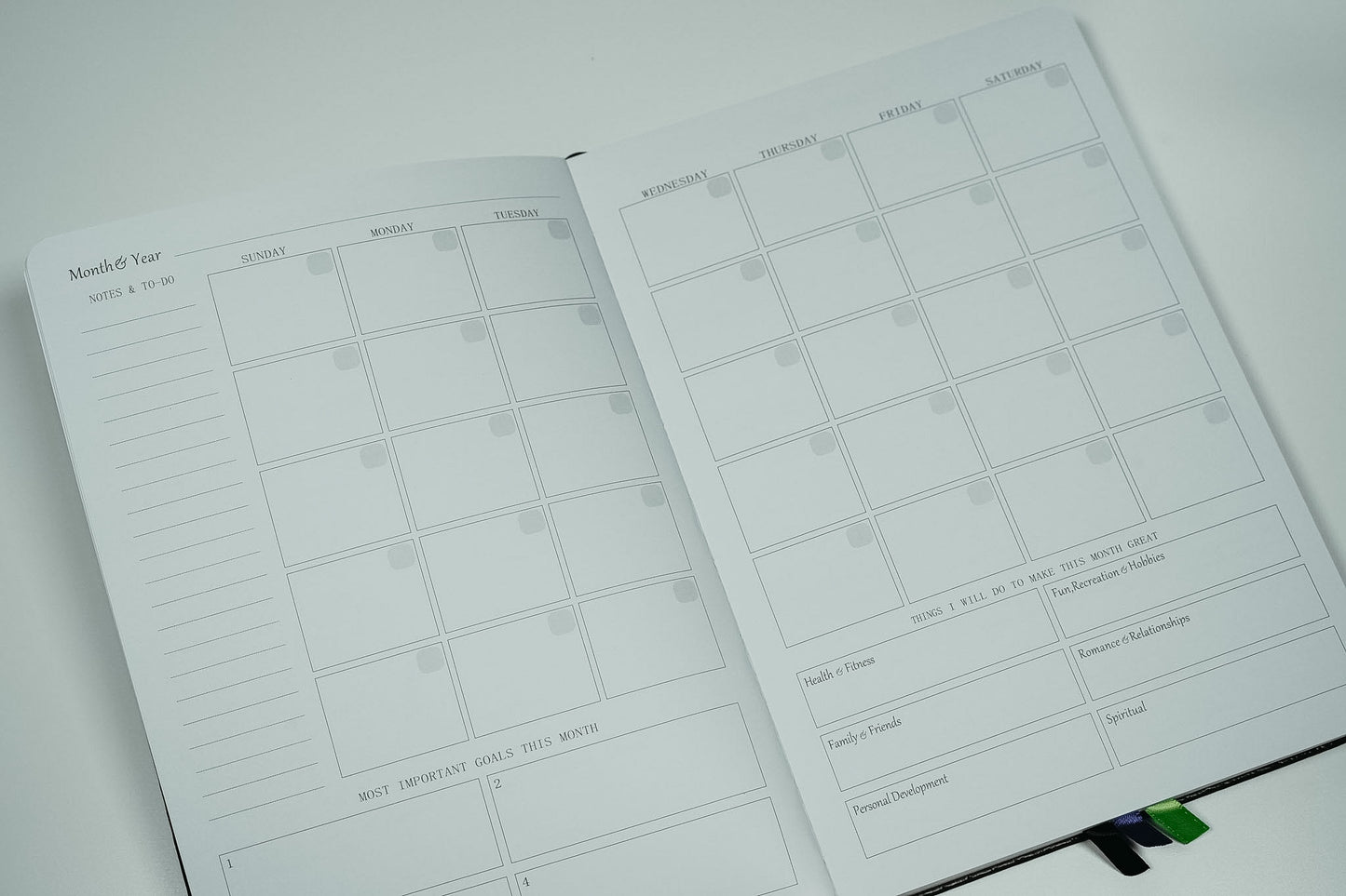 A5 Life Planner & Goal Journal ✨