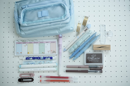 Soft Blue Everyday Pouch Bundle ✨