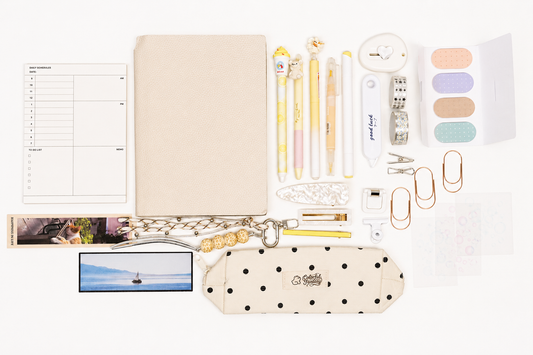 Soft Vanilla Stationery Bundle