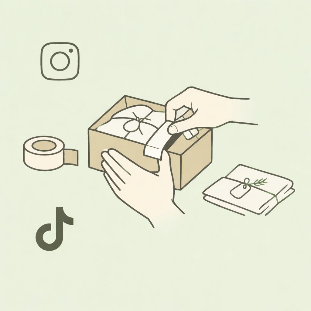 Packaging Video (TikTok & Instagram)